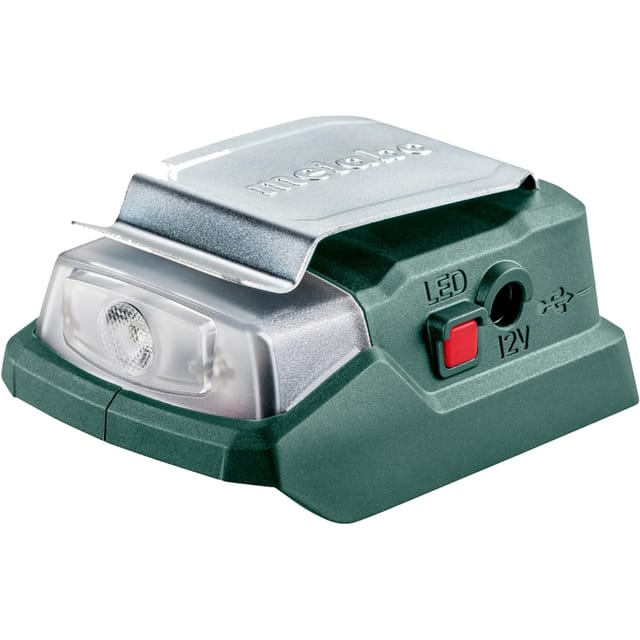 Metabo - PowerMaxx Akku-Power-Adapter pa 12 led-usb 5V led-licht integriert