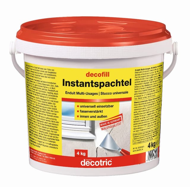 Decofill Instantspachtel 4 kg Fertigspachtel - Decotric