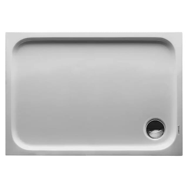 Duravit - D-Code Duschwanne, 1000x700mm, Rechteckig, Einbauversion,