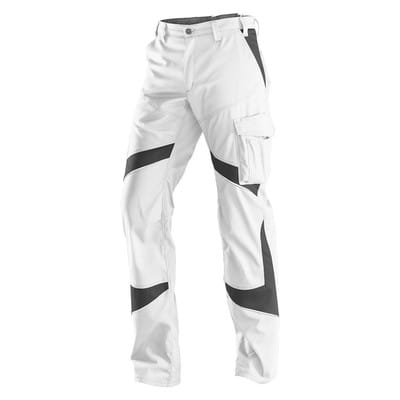 Kübler Workwear - Kübler Damenhose activiq 2550 weiß/anthrazit Gr. 34