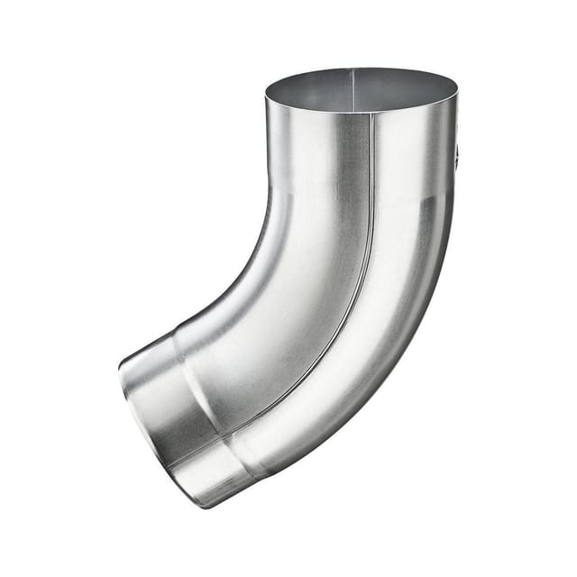 Fallrohrbogen Ablaufrohrbogen Zink 60° 5-tlg Ø 120 mm