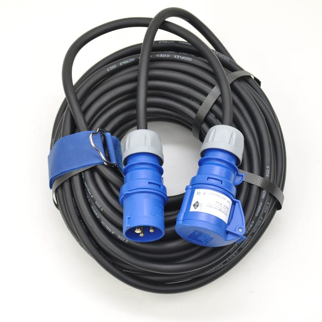 CEE Verlängerungskabel Standard 16A 230V 3P 3x2,5mm² 25m