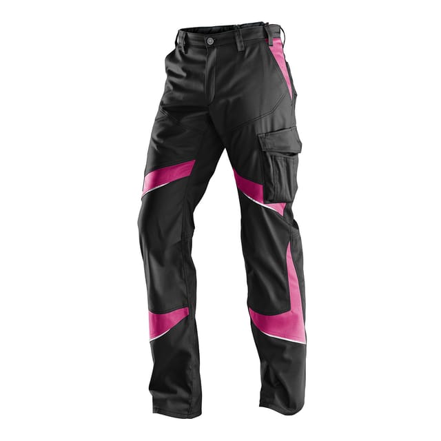 Kübler Workwear - Kübler Damenhose activiq 2550 schwarz/pink Gr. 44