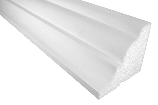Prestige Decor - Fassade Gesims eps pu stoßfest 155x170mm KC103: 2 Meter / 1 Leiste