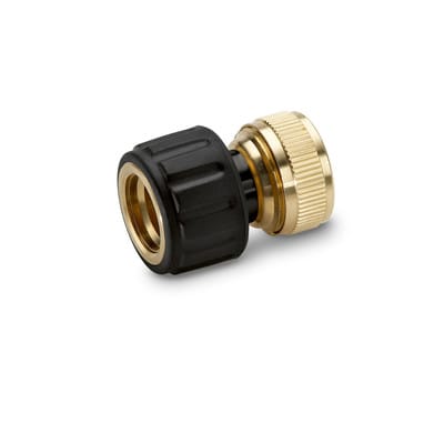 Karcher - Kärcher Home & Garden 2.645-018.0 Messing Schlauchkupplung 19 mm (3/4') ø Wasserstop