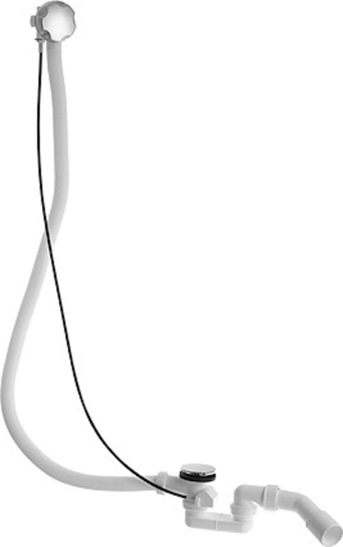 Duravit - Zubehör - Ab- und Überlaufgarnitur, Bowdenzug, Chrom 790227000001000
