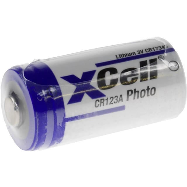 Lithium-Fotobatterie CR123A bulk, 3 v-, 1550 mAh - Xcell