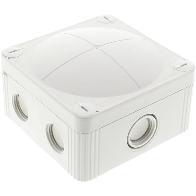 Wiska - 10105596 Abzweigkasten (l x b x h) 95 x 95 x 60 mm Lichtgrau (ral 7035) IP66/IP67 1 St.