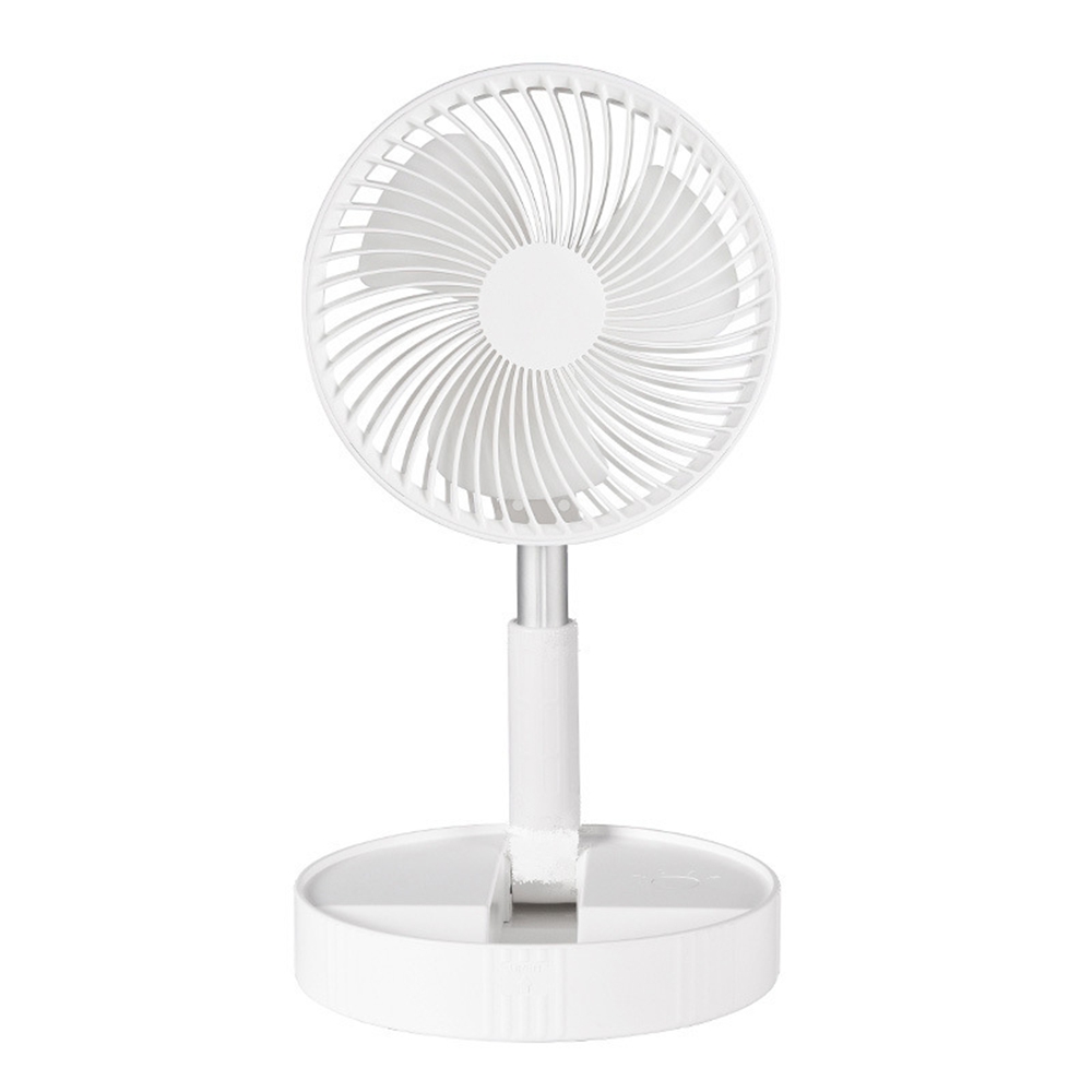 Wiederaufladbarer, Tragbarer Teleskopventilator Mit Usb-anschluss – Mini-faltventilator Mit 4 Geschwindigkeitsstufen Und Bis Zu 1 M Verstellbarer Höhe, Tisch- Und Outdoor-ventilator Mit Fernbedienung,