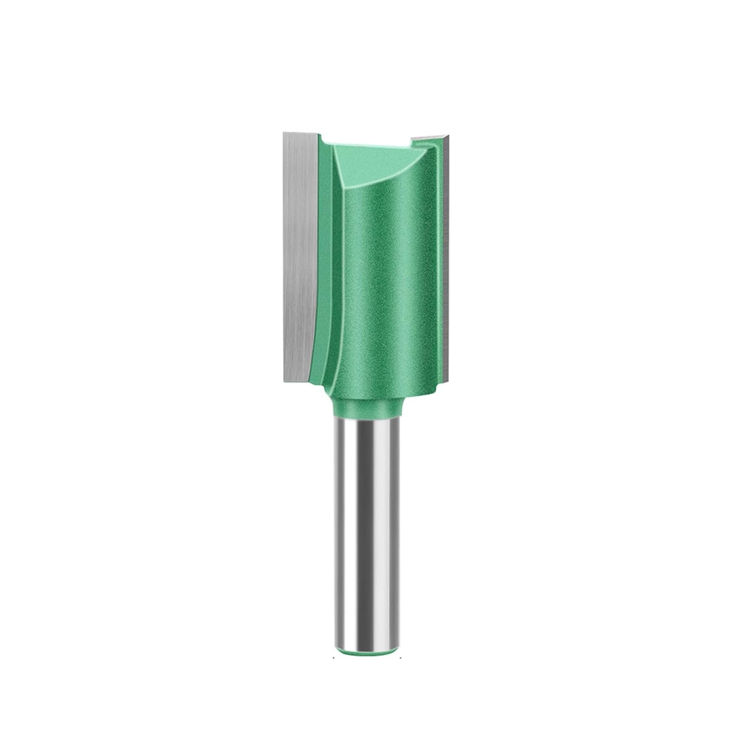 Gerader Fräser, 8 Mm Schaft, Zweischneidiger Holzfräser, 19 Mm Schnittdurchmesser, 30 Mm Schnittlänge, Fräskopf Mit Bohrer.