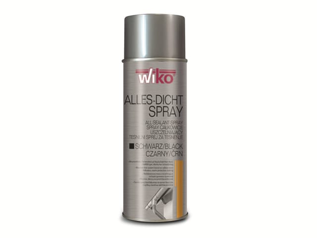 Spray, alles-dicht, 400ml, schwarz - Wiko