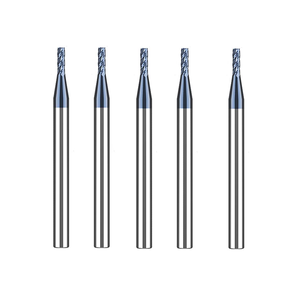 2 Mm Hartmetall-schaftfräser, 4 Schneiden, Geeignet Für Metall, Holz Und Acryl.