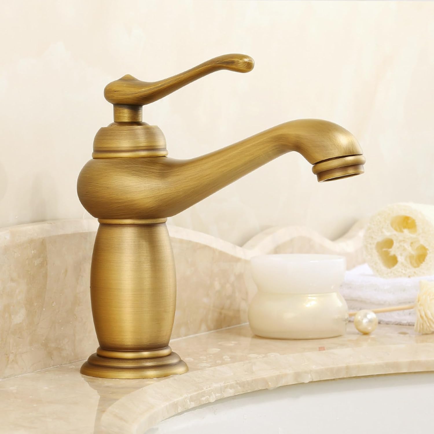 Badezimmerarmaturen, Retro-armaturen, Waschbecken, Einhebelmischer, Warm- Und Kaltwasserarmaturen, Waschbecken