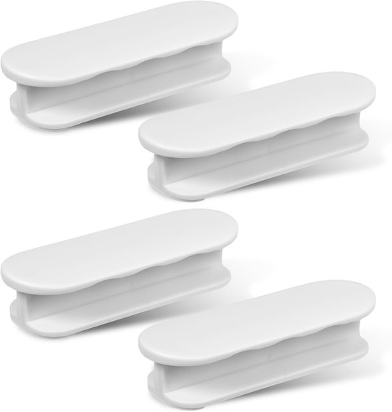 Selbstklebende Türgriffe – 4 Stück – 9 X 3,2 X 2 Cm – Bohrfreie Schrankgriffe – Für Fenster, Glastüren, Schubladen Und Fenster