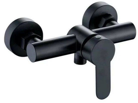 Duscharmatur – Duscharmatur Aus Edelstahl 304 – Badezimmer-duschmischer Für Warm- Und Kaltwasser – Schwarz