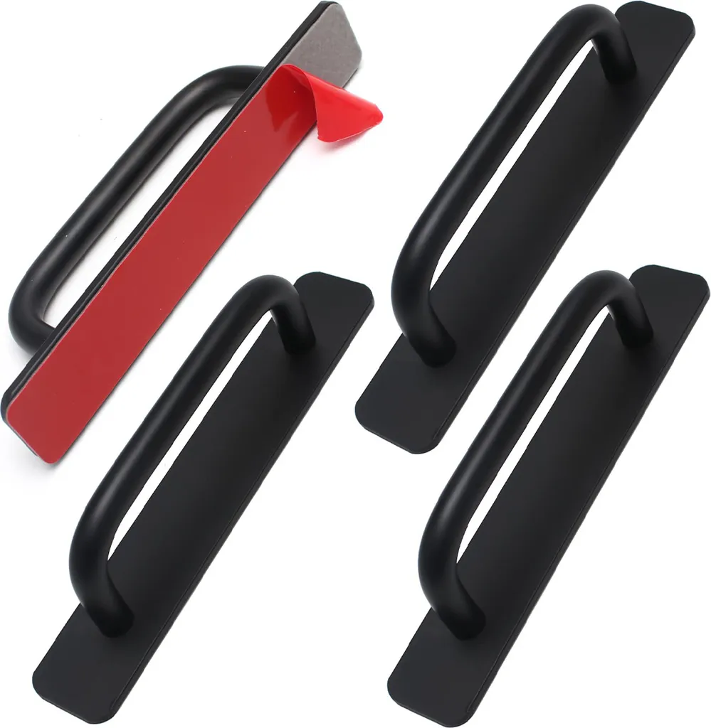 Türgriffe, 147-mm-türgriffe Aus Aluminiumlegierung, Türzubehör, Bohrfreie Griffe, Schiebetürgriffe