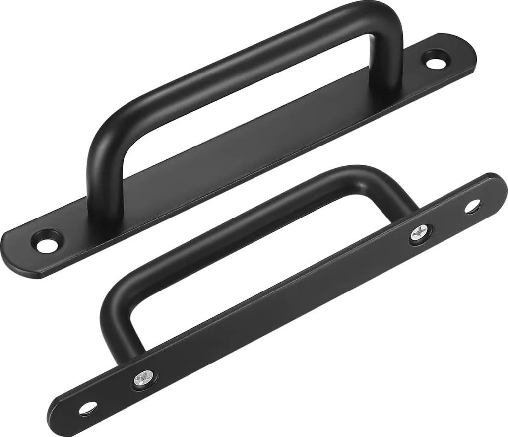 Schiebetürgriffe – 2er-pack – Schwarz – Edelstahl