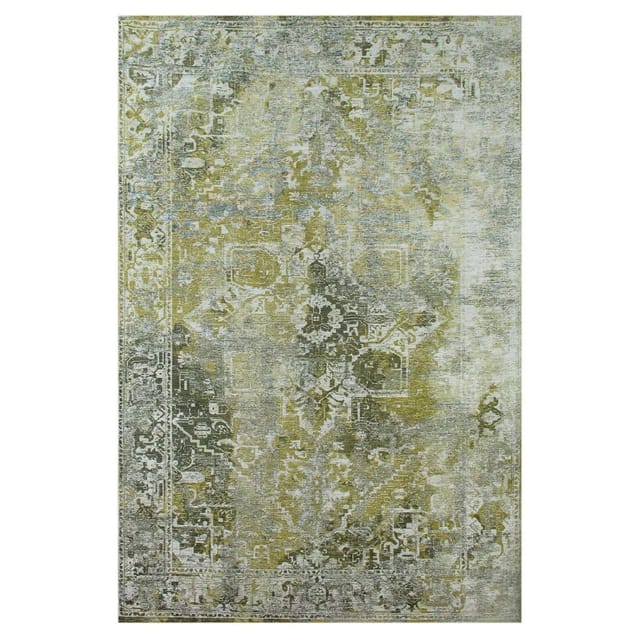 TEPPICH – KOLLEKTION HERIS BENEFFITO – OLIVE – Teppich – GRÜN – 140 x 200 cm