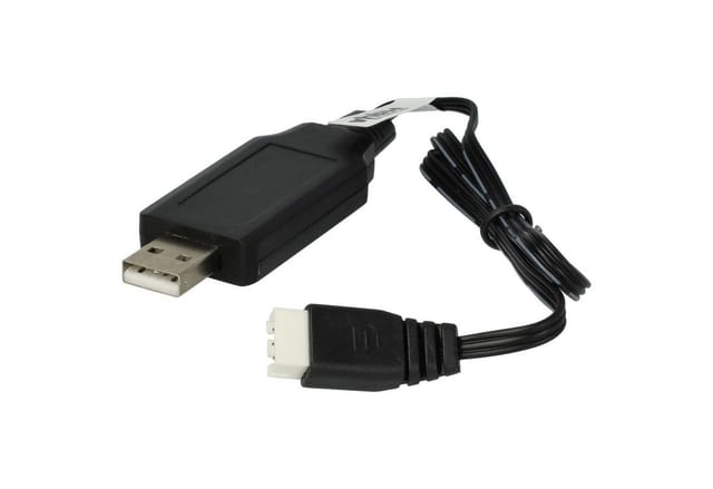 vhbw USB-Ladekabel für RC-Akkus mit JST XH-3P-Anschluss, RC-Modellbau Akkupacks - 60 cm 7,4 V