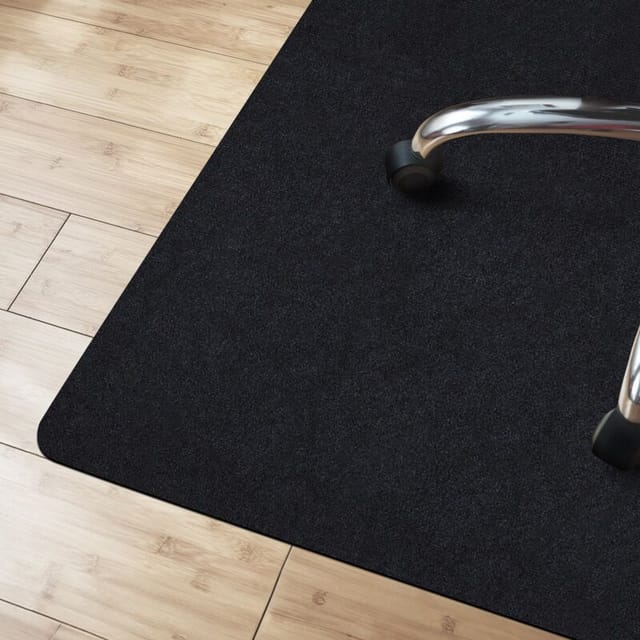 Bodenschutzmatte Viking Für Hartböden Schwarz 100 x 120 cm
