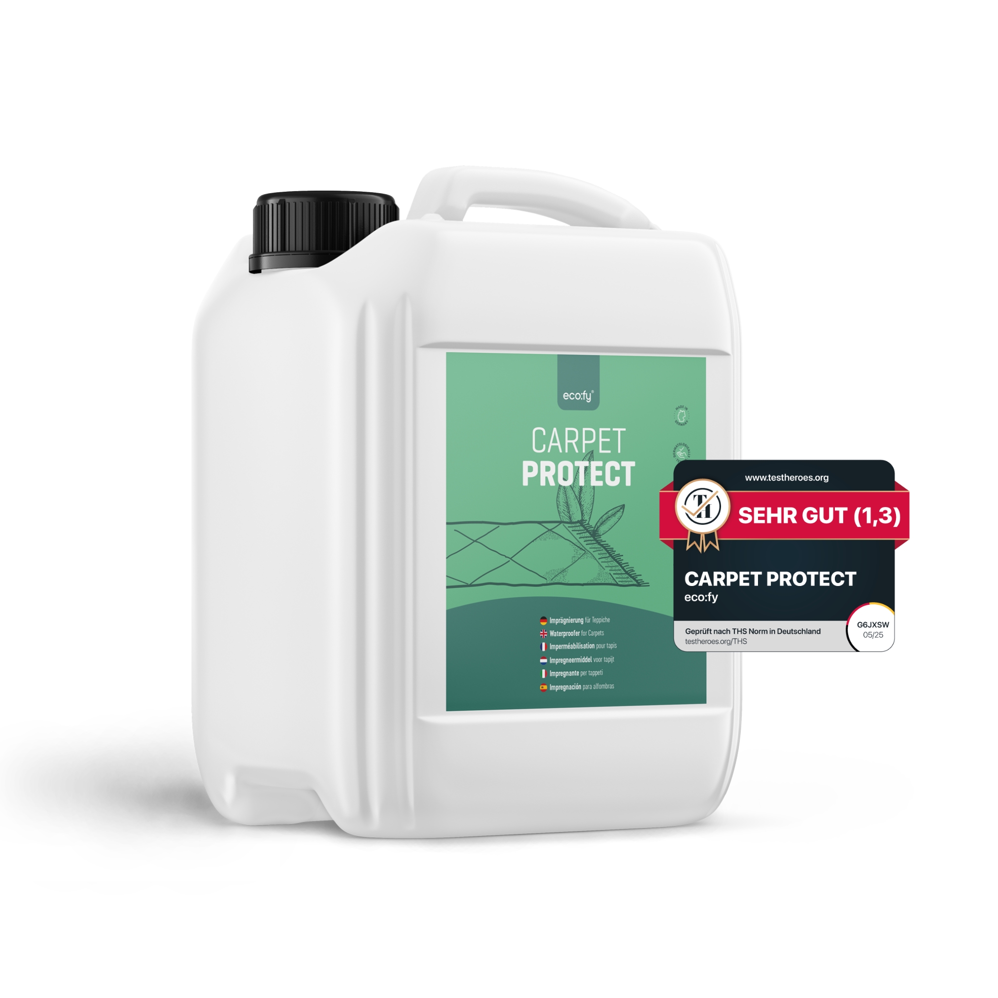 Eco:fy Teppich-imprägnierspray - Schutz Vor Nässe & Schmutz - 2.5 L