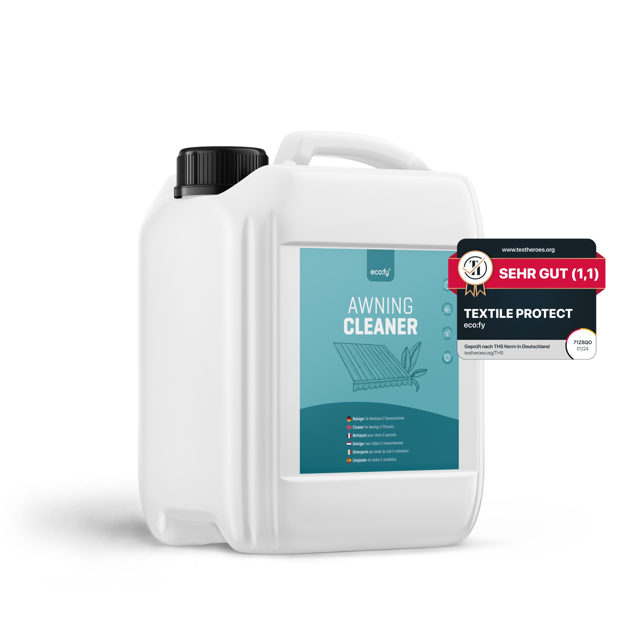 Eco:fy Markisen- & Sonnenschirm-reiniger - Schmutz- Und Fleckentferner - 2.5 L