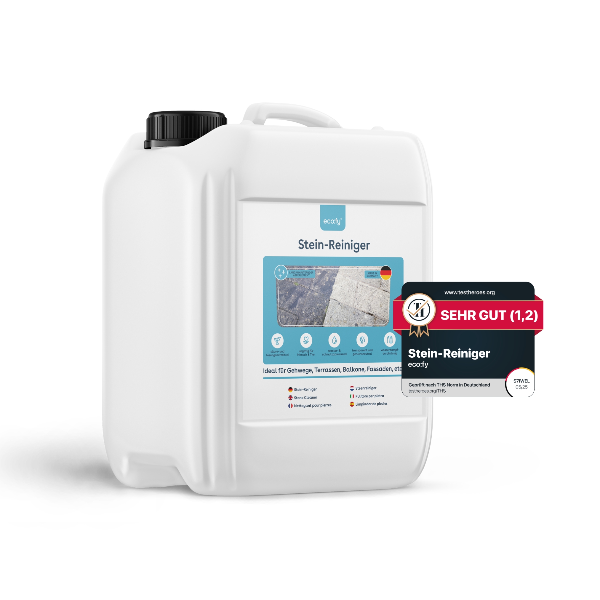 Eco:fy Stein-reiniger - Säure- Und Chlorfreier Intensivreiniger - 5 L