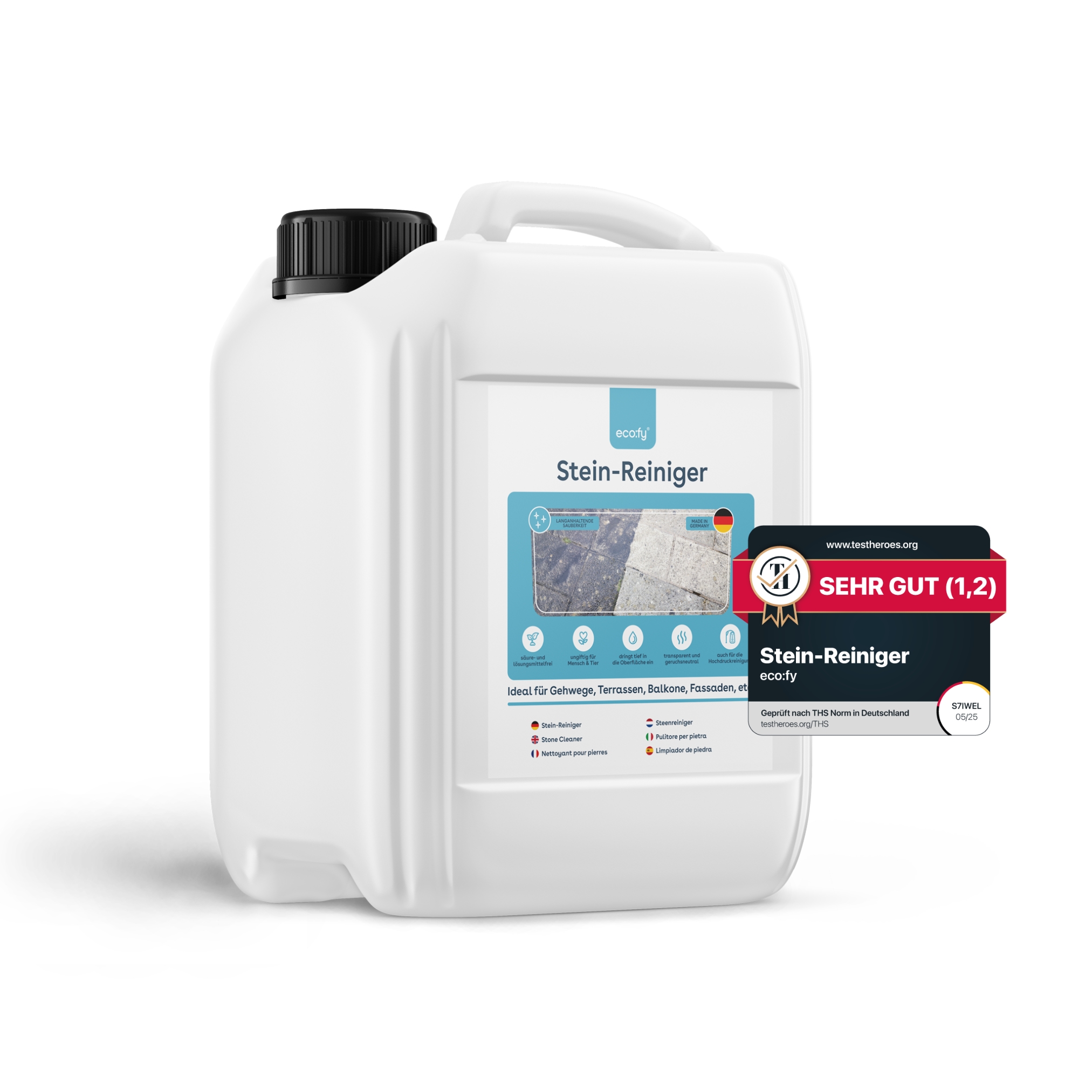 Eco:fy Stein-reiniger - Säure- Und Chlorfreier Intensivreiniger - 2.5 L