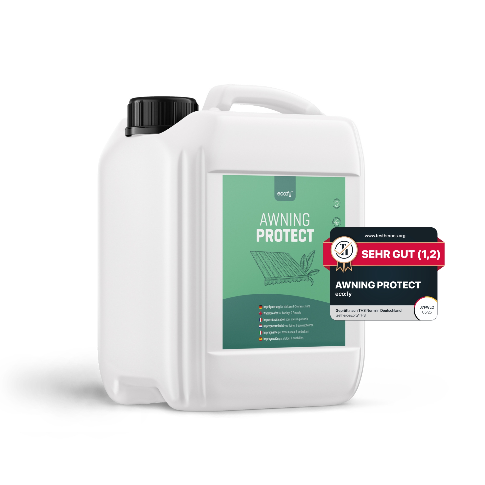 Eco:fy Markisen- & Sonnenschirm-imprägnierspray - Nachhaltiger Schutz - 2.5 L