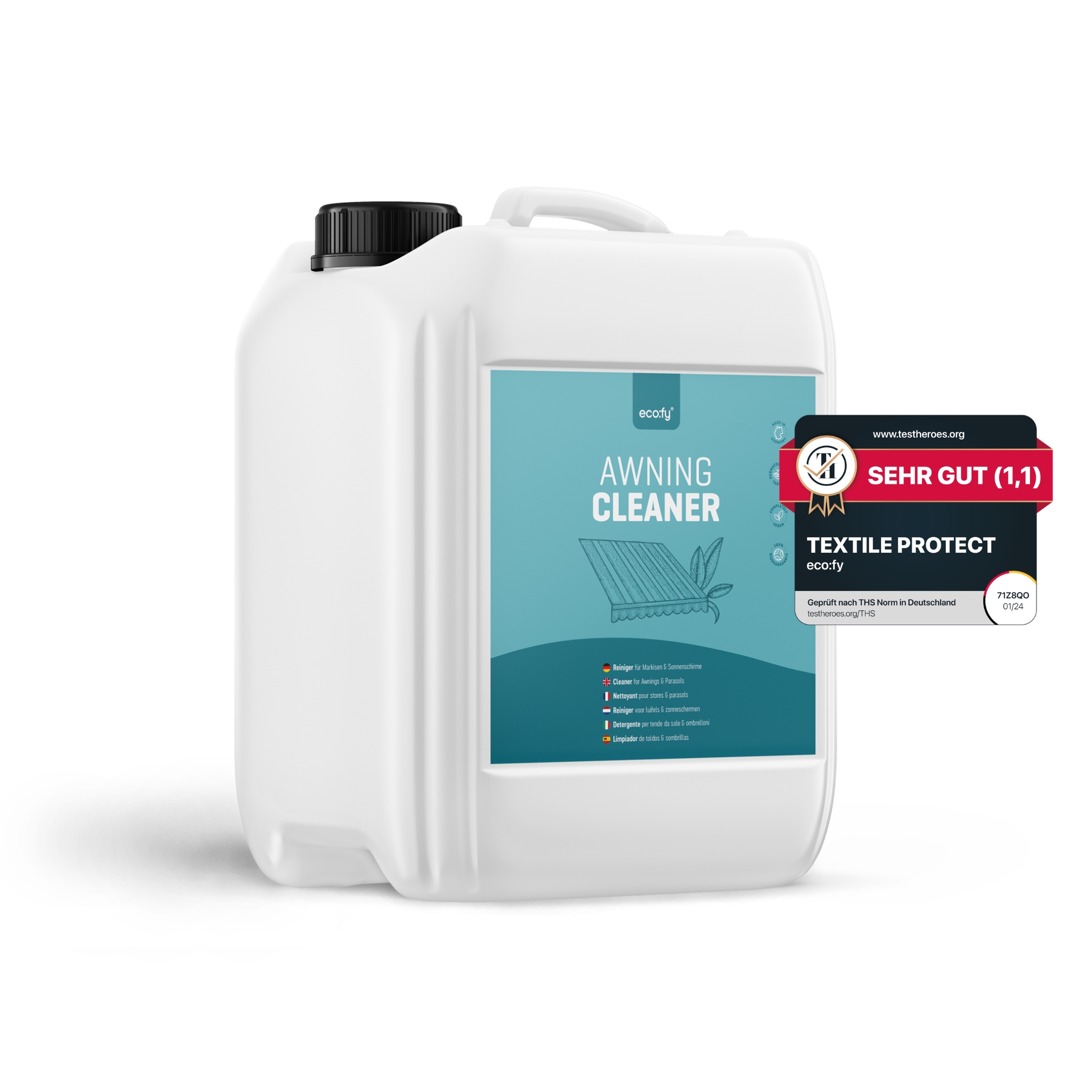 Eco:fy Markisen- & Sonnenschirm-reiniger - Schmutz- Und Fleckentferner - 5 L