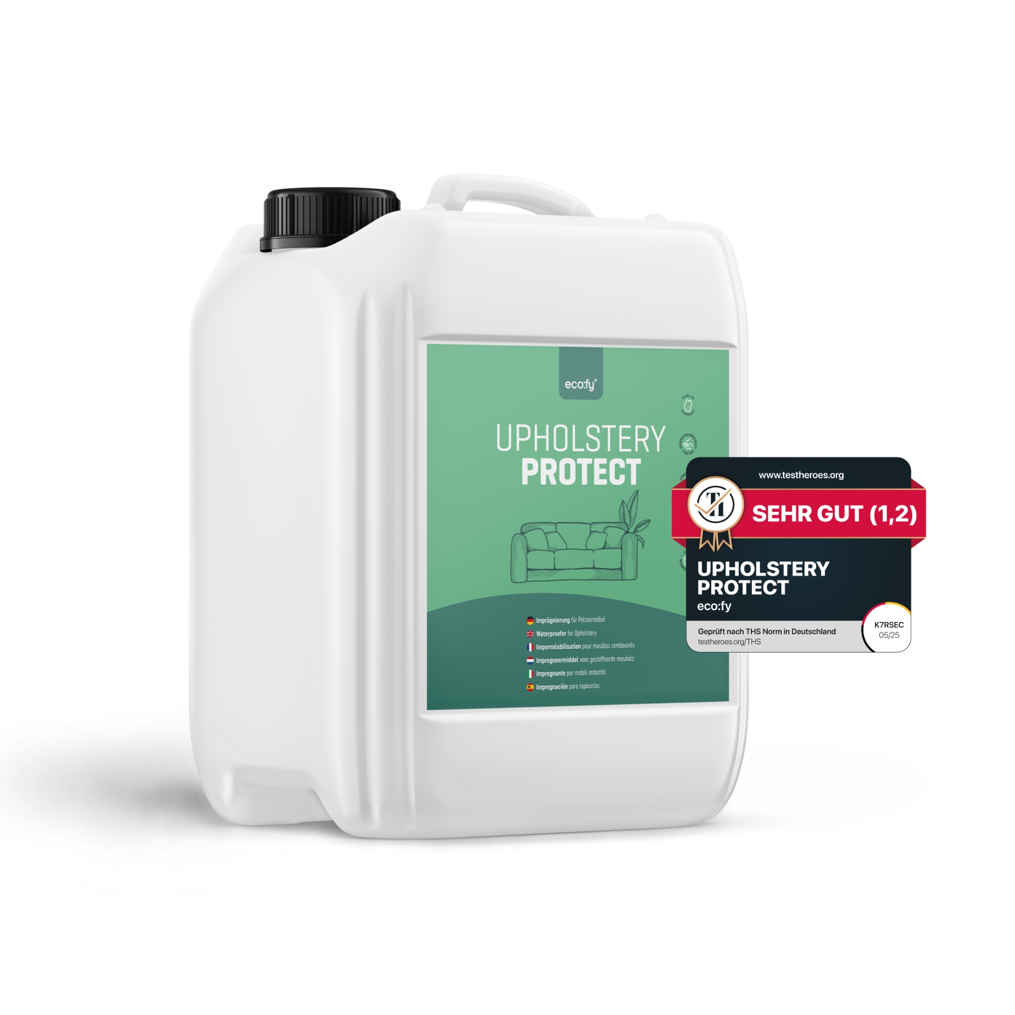 Eco:fy Polstermöbel-imprägnierspray - Möbel-schutz Gegen Flecken Und Schmutz - 5 L