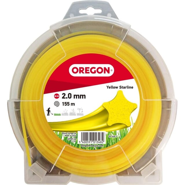 Oregon Starline Mähfaden 2,0 mm x 155 m für Niedriges Gras