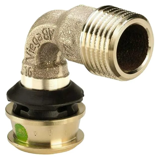 Viega - Raxofix Übergangsbogen 646028 25mmxR 3/4, mit SC-Contur, Siliziumbronze