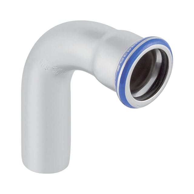 Ge Mapress Edelstahl Bogen m. einseit.Einschiebende 90 Gr.d28mm, üa 30305 - Geberit