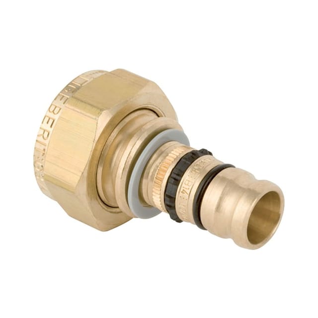Mepla Übergang mit Überwurfmutter, CC499K, d 16mm, di 21mm, g 1' - Geberit