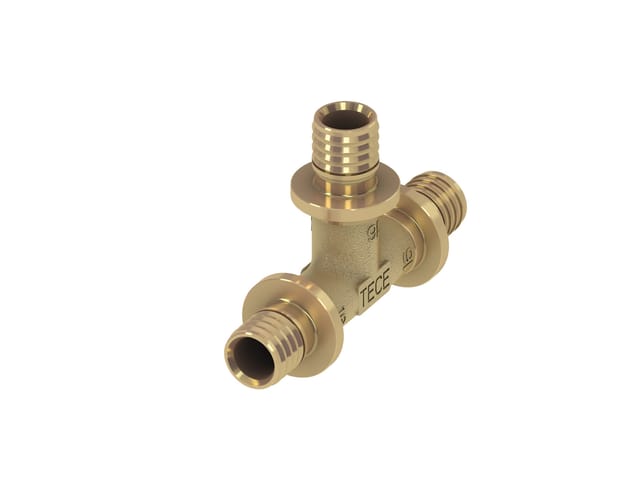 Tece flex T-Stück Dimension 40x40x40mm, Siliziumbronze