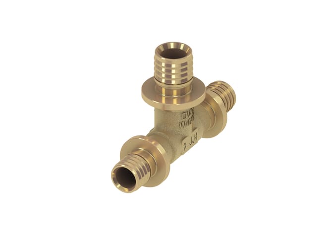 Tece - flex T-Stück reduziert Dimension 32x16x32mm, Siliziumbronze