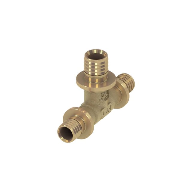 Tece - flex T-Stück reduziert Dimension 32x25x32mm, Siliziumbronze