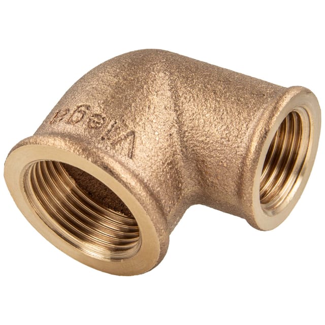 Viega Bogen 90 Grad 3090 in Rp1 x Rp3/4 Rotguss