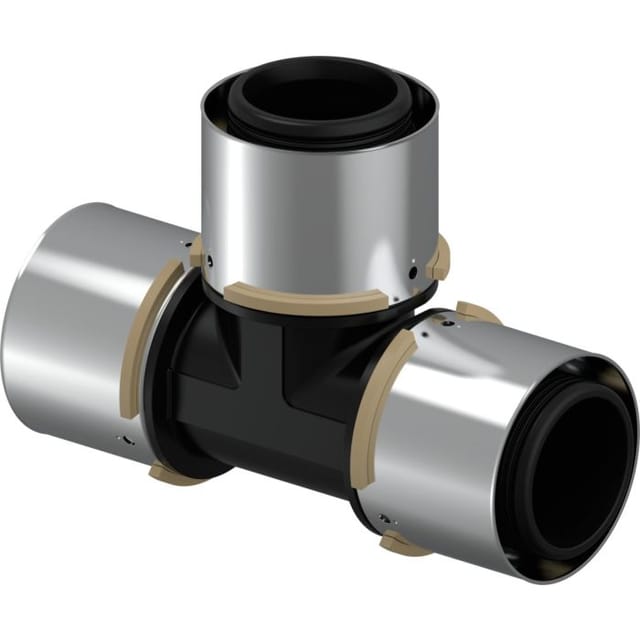 Uponor - S-Press plus Press-T-Stück 1046391 50 x 50 x 50 mm, ppsu
