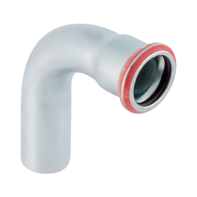 Geberit - Mapress C-Stahl Bogen mit Einschubende 90 Grad, Außendurchmesser 35mm