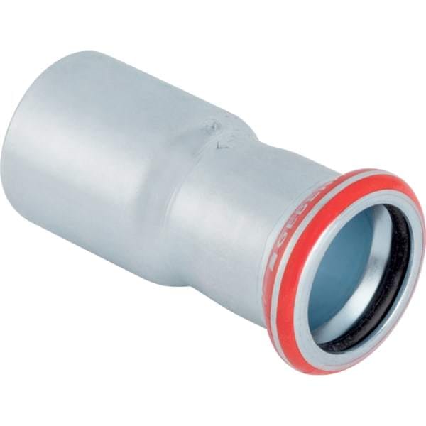 Geberit Mapress C-Stahl Reduktion mit Einschubende, DN 20 / 10, dø 22 mm, 22304