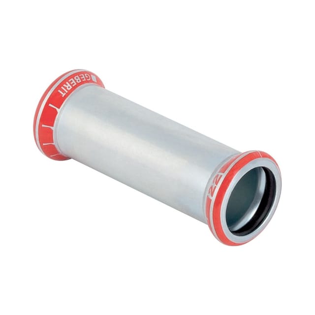 Mapress C-Stahl Schiebemuffe Außendurchmesser 15mm - Geberit