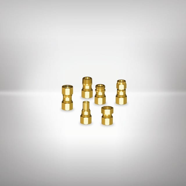 Armacell DuoSolar Schnellkupplungssystem VA Außengew. 3/4" für VA-Rohr DN 16 flach dichtend, metallisch dicht., Messing-Anschl.