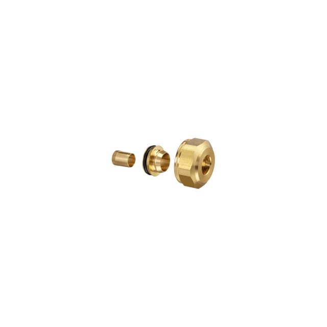 Oventrop - Regusol Klemmringverschraubung dn 25 g 1" Überwurfmutter 15mm, 2-fach, Hülsen