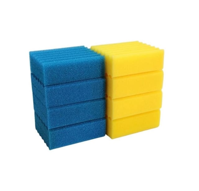 Aquaristikwelt24 - Ersatzschwämme für CBF-350B CBF-550 Teichfilter Kammerfilter Filter Ersatzschwamm Set