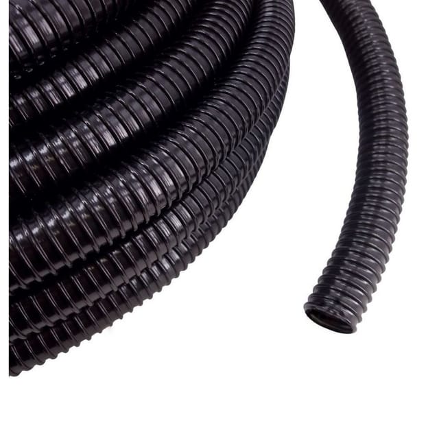 Teichschlauch 5 Meter Länge 19 mm 3/4" schwarz Top Qualität Spiralschlauch
