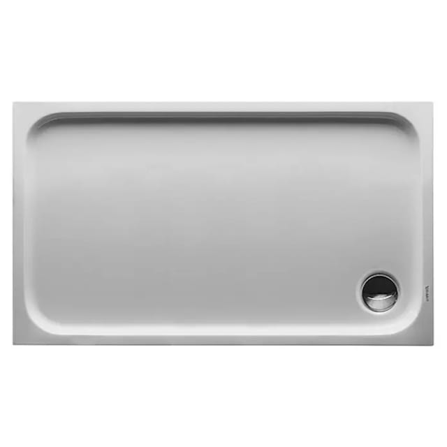 Duravit - D-Code Duschwanne, 1200x700mm, Rechteckig, Einbauversion,