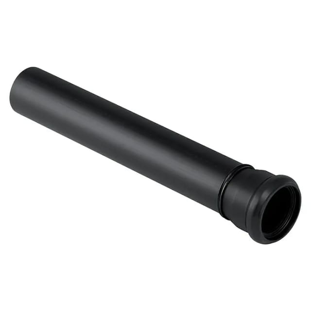 Spülbogenverlängerung, d 45mm, d1 45mm, schwarz - Geberit