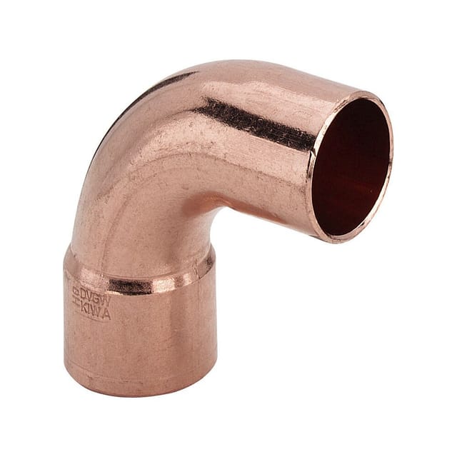 Viega Bogen 105136 10 mm, 90°, Einsteckende, Kupfer
